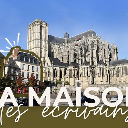 Chambres D'Hote - Maison Des Ecrivains - 50 M De La Cathedrale Et Place Des Jacobins Le Mans Luaran gambar