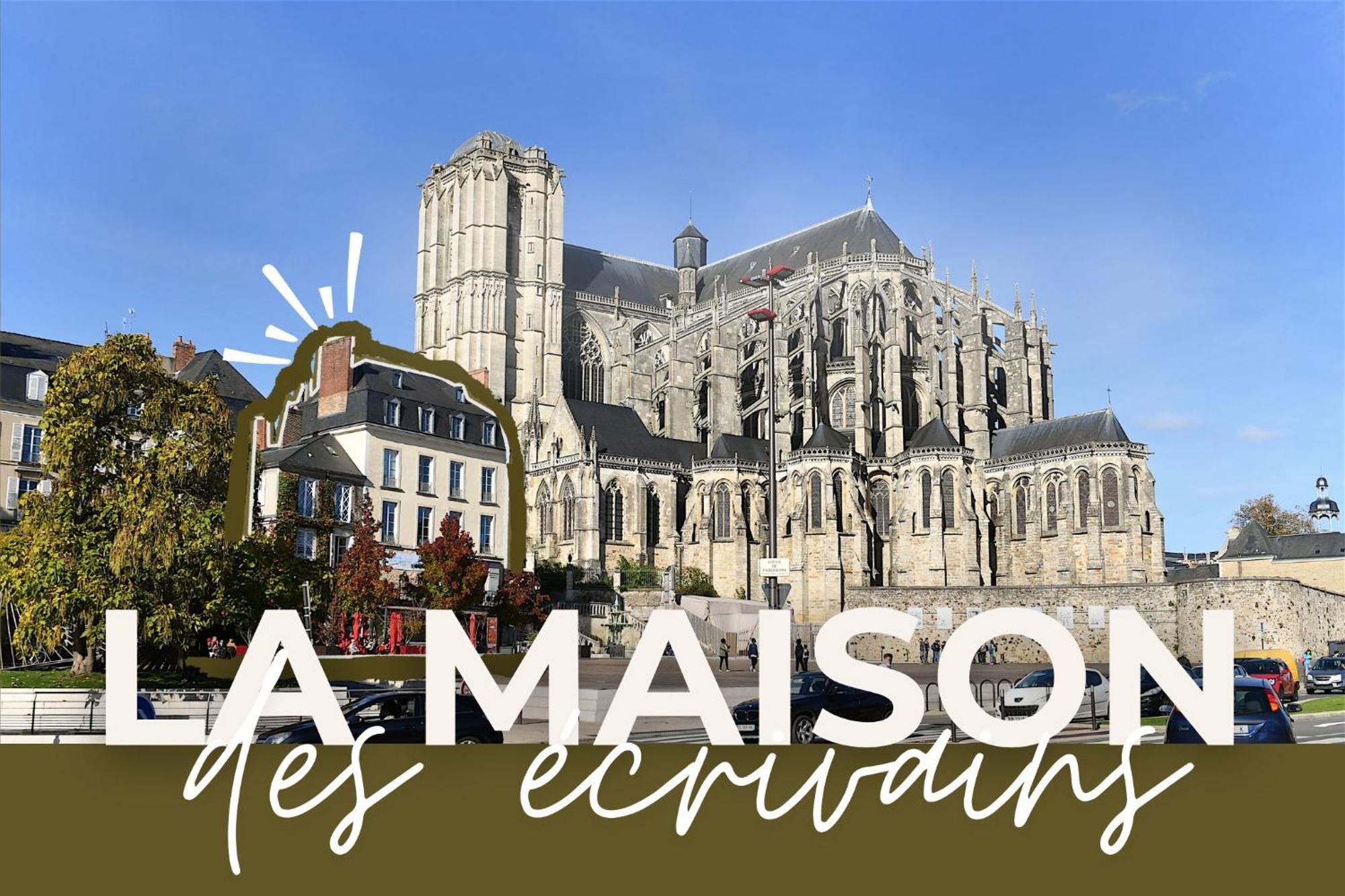 Chambres D'Hote - Maison Des Ecrivains - 50 M De La Cathedrale Et Place Des Jacobins Le Mans Luaran gambar